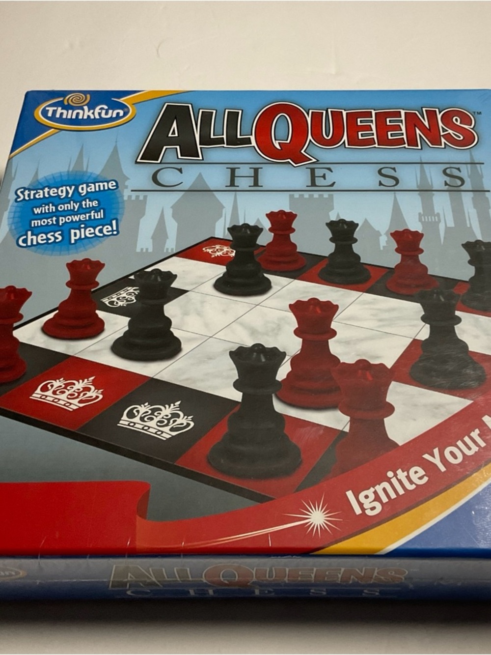 Think! All Queens Chess - Red and Black Set